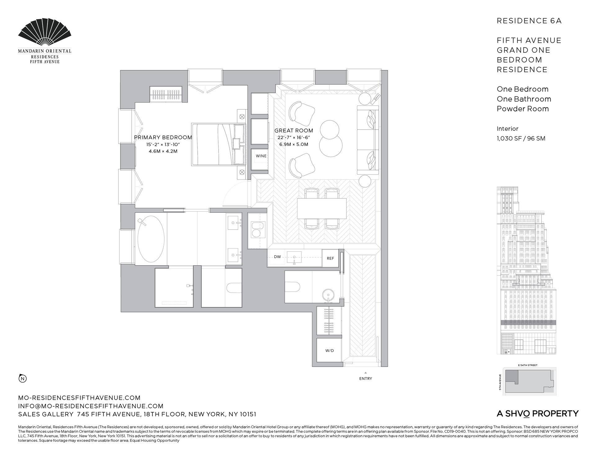 Manhattan, NY 10022,685 5TH Avenue #6A
