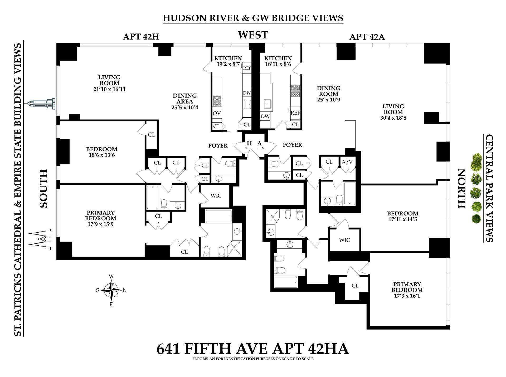 Manhattan, NY 10022,641 5TH Avenue #42H