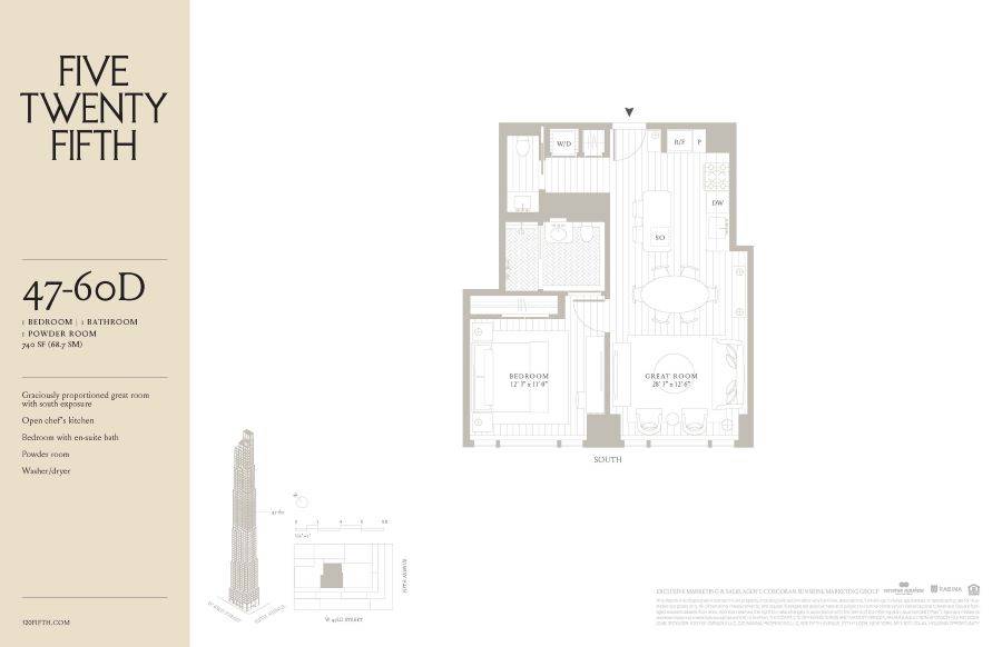 Manhattan, NY 10036,520 5TH Avenue #47D