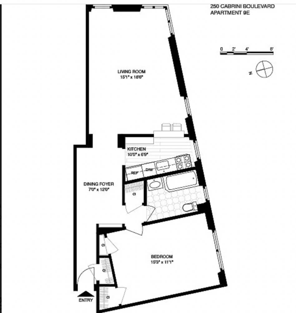 Manhattan, NY 10033,250 CABRINI Boulevard #9E