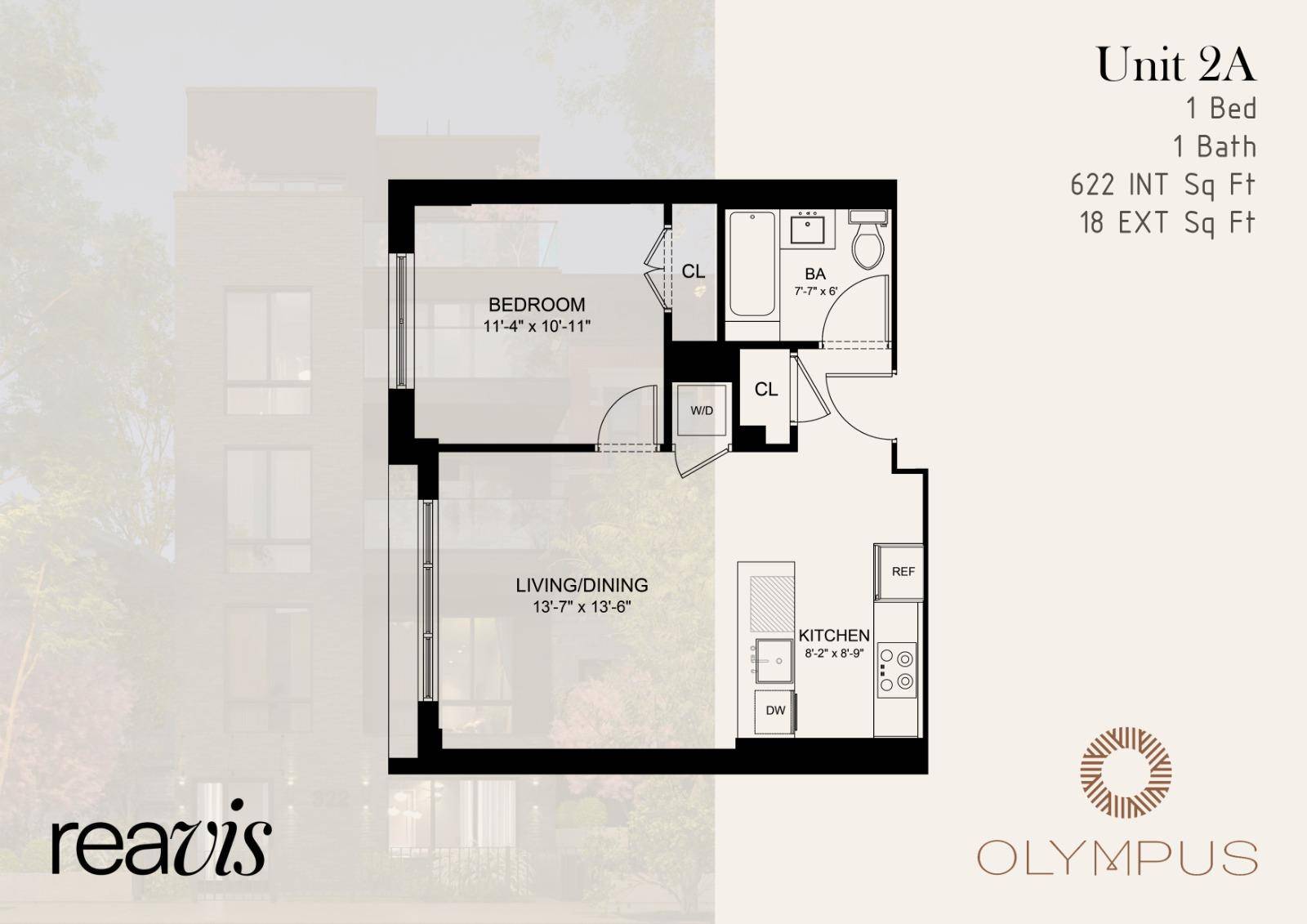 Brooklyn, NY 11225,322 Lincoln Road #2-F