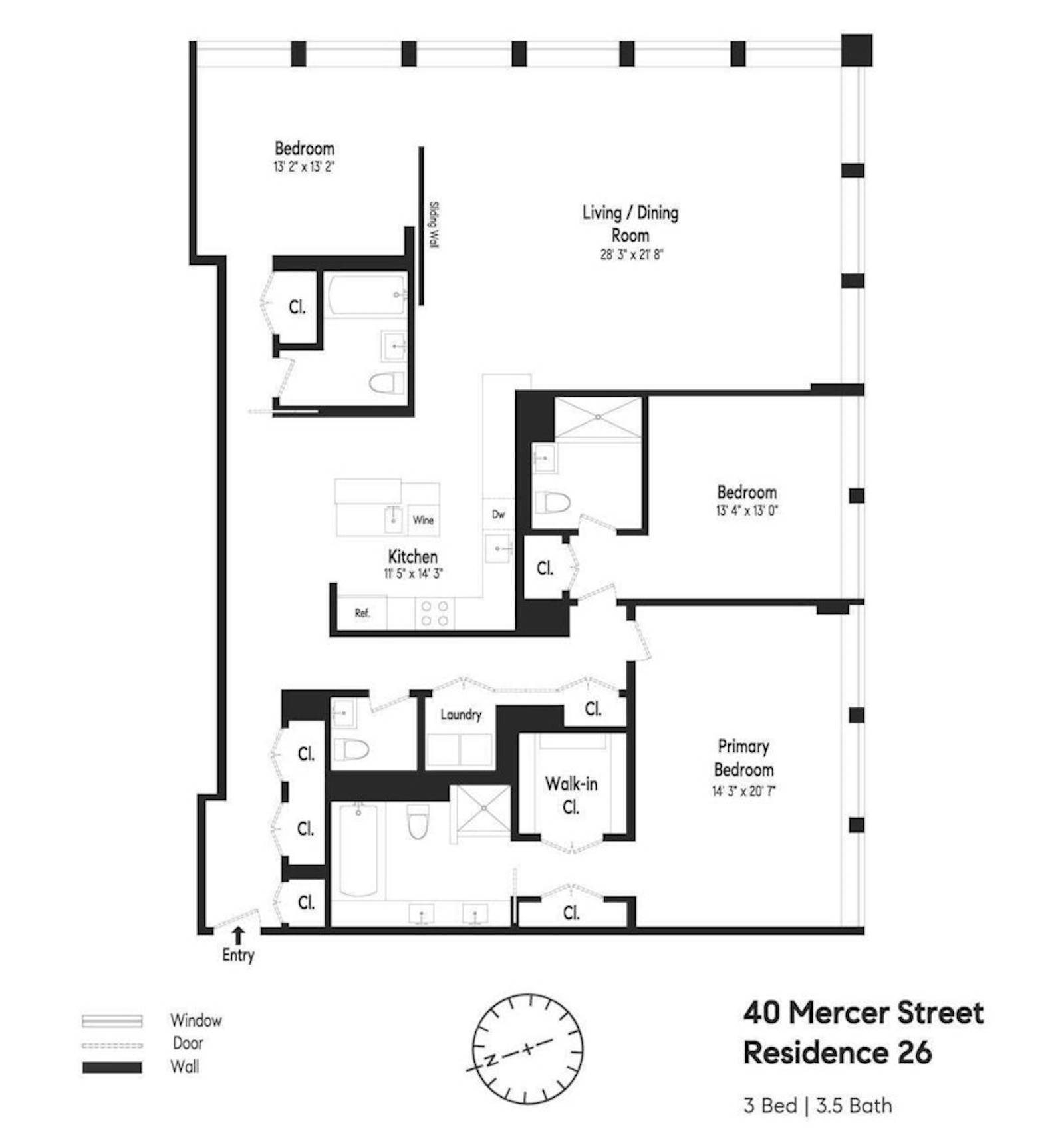 Manhattan, NY 10013,40 MERCER Street #26
