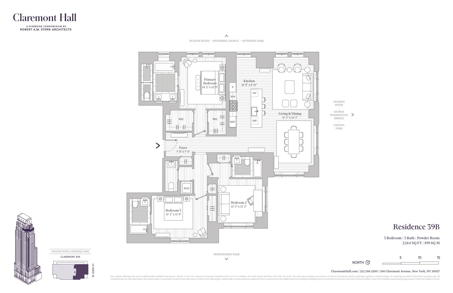 Manhattan, NY 10027,100 CLAREMONT Avenue #39B