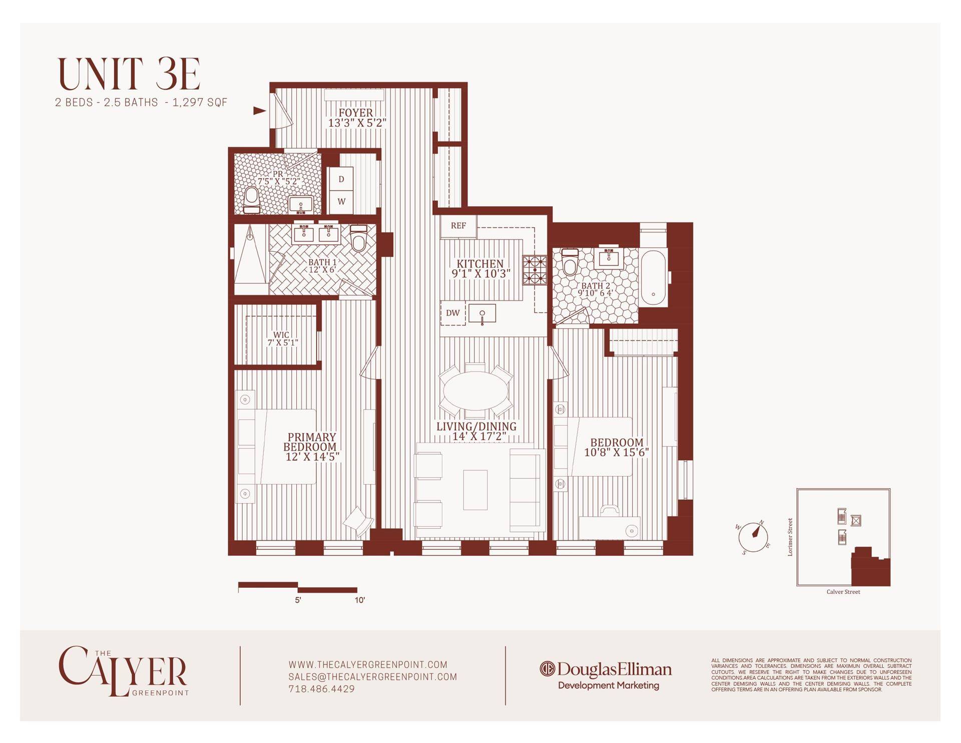 Brooklyn, NY 11222,171 CALYER Street #3E
