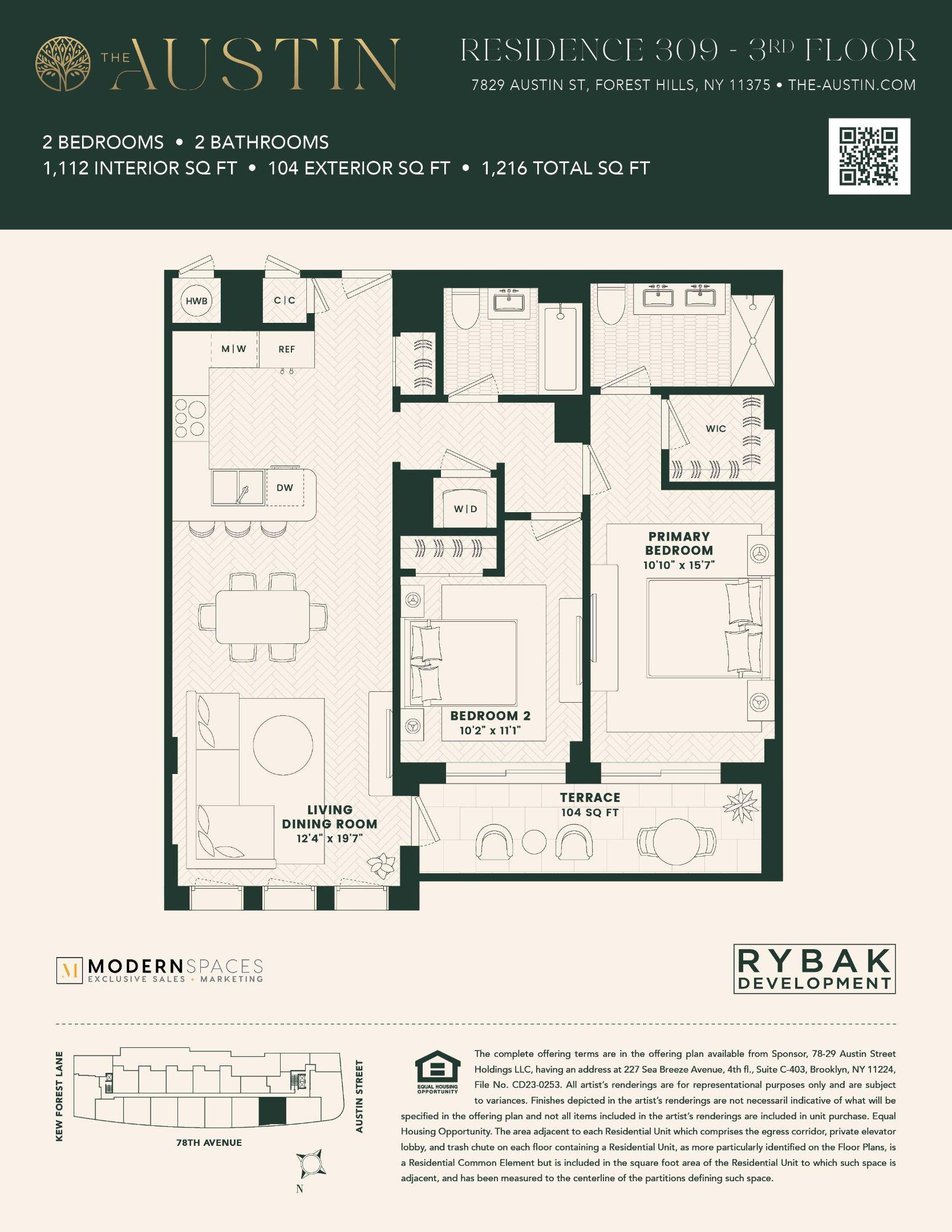 Queens, NY 11375,78-29 Austin Street #507