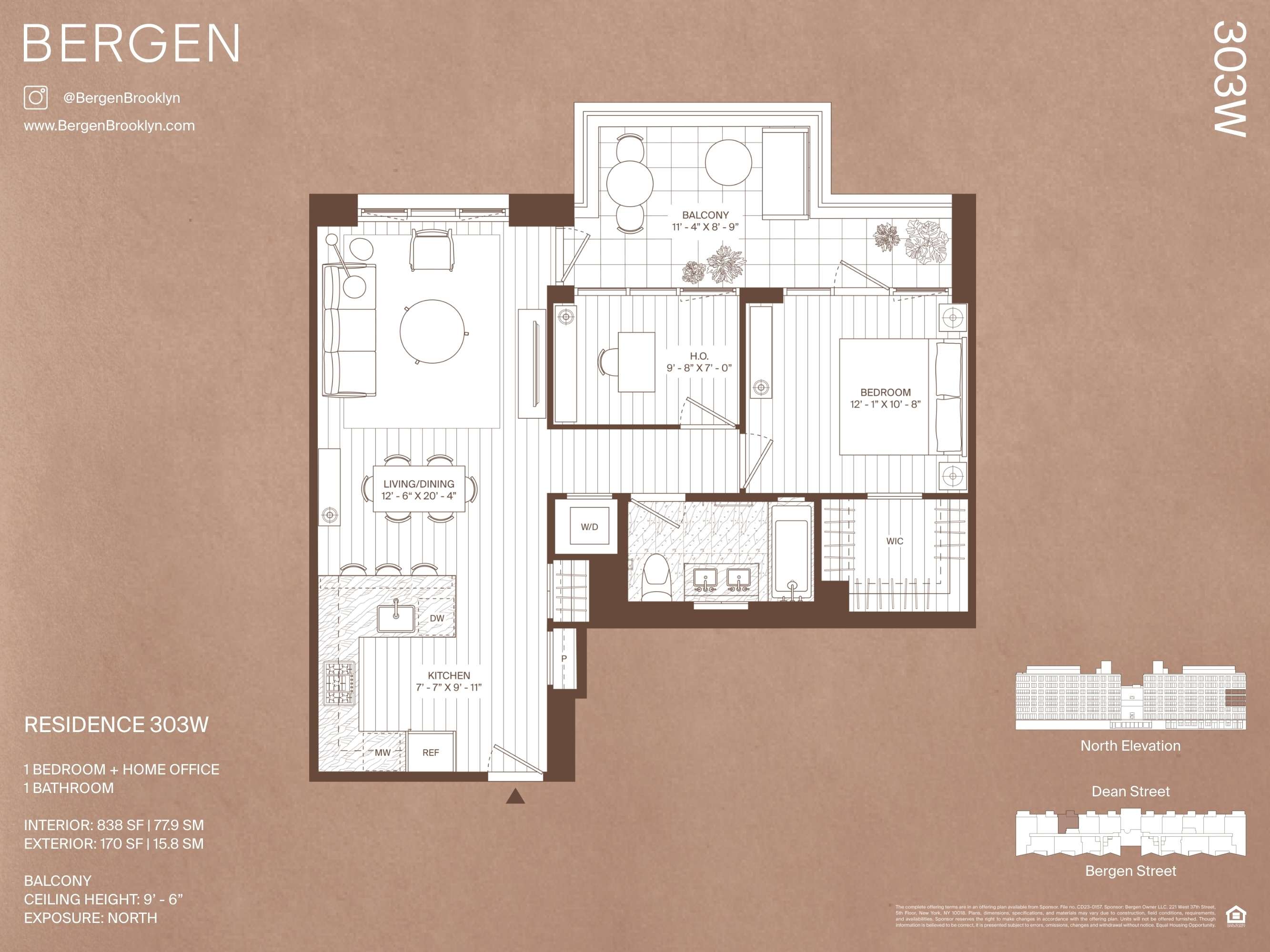 Brooklyn, NY 11217,323 Bergen Street #303W