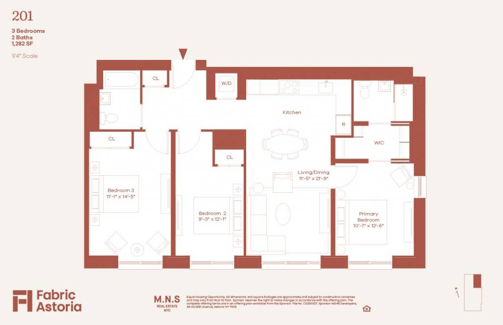 Queens, NY 11105,22-54 46th Street #201