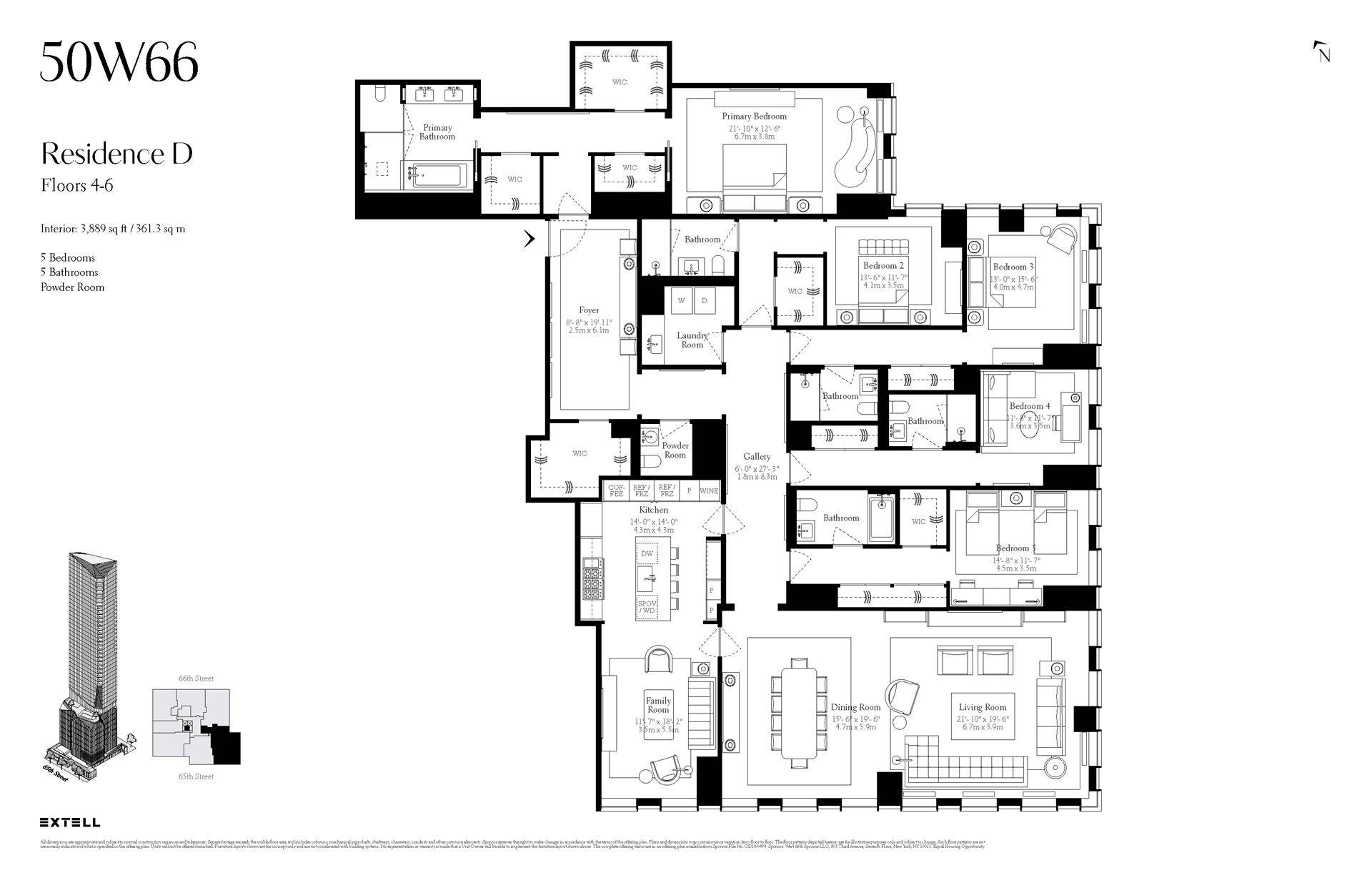 Manhattan, NY 10023,50 W 66TH Street #4D