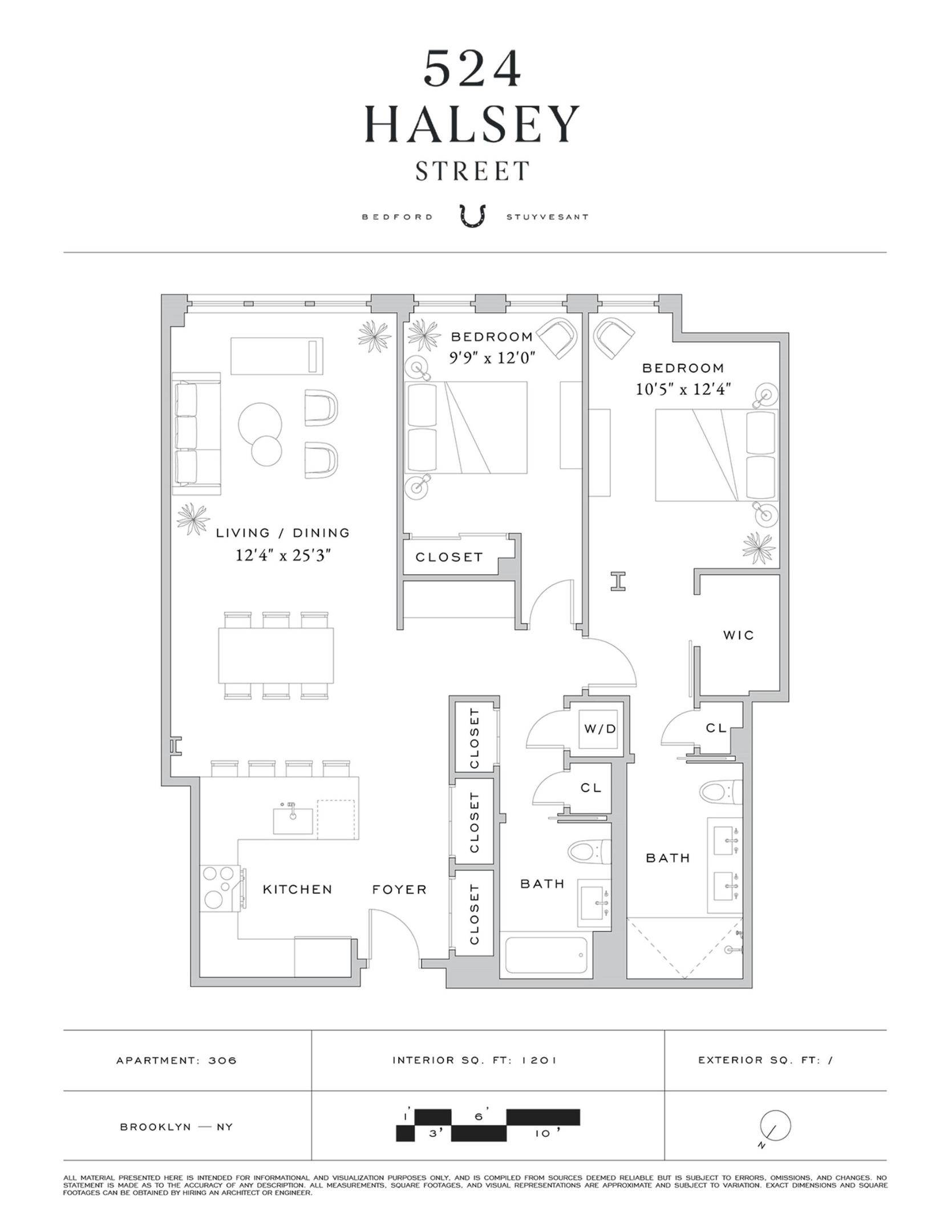 Brooklyn, NY 11233,524 HALSEY Street #306