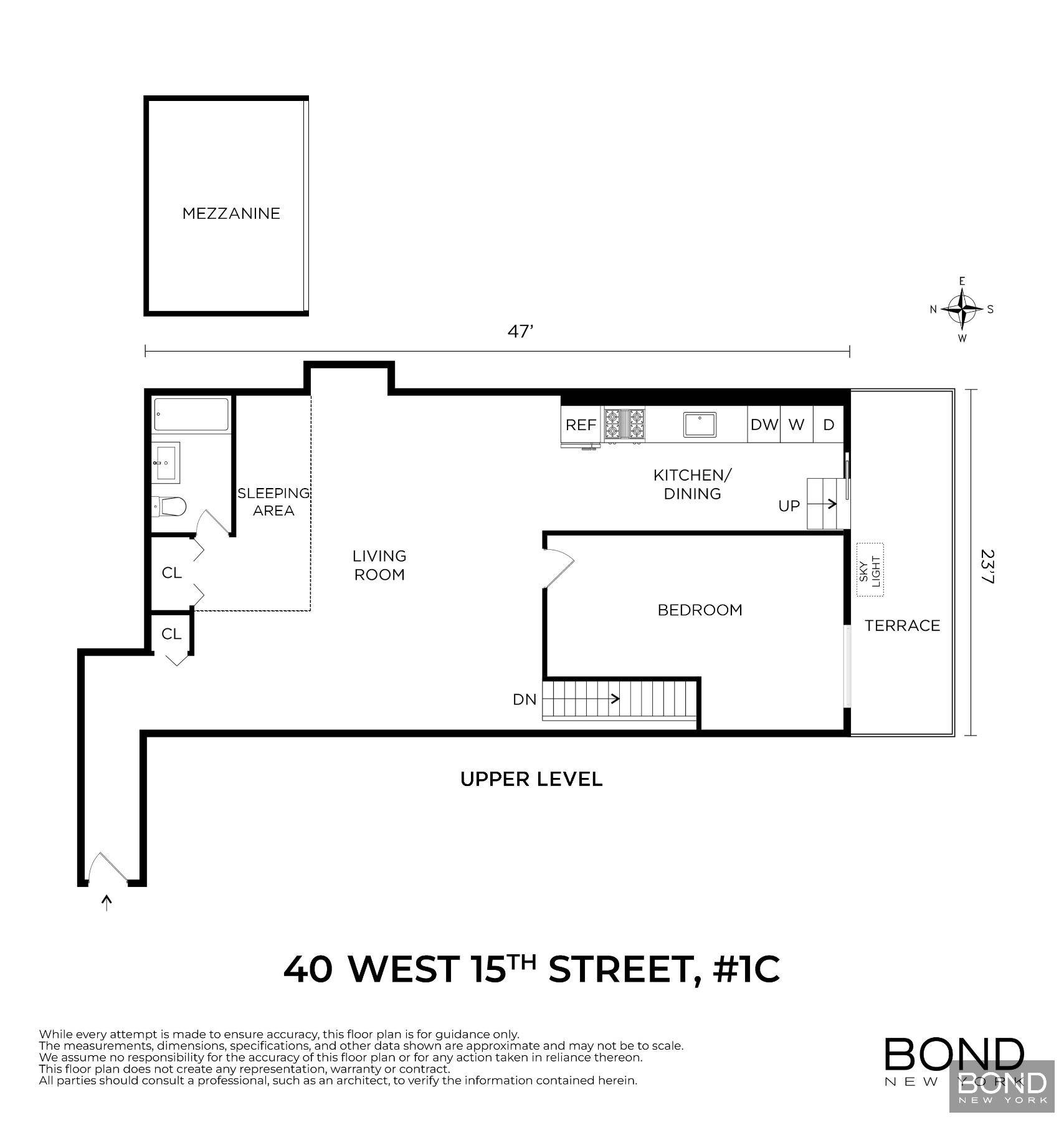Manhattan, NY 10011,40 W 15th Street #1C