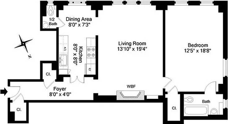 Manhattan, NY 10016,77 Park Avenue #8G