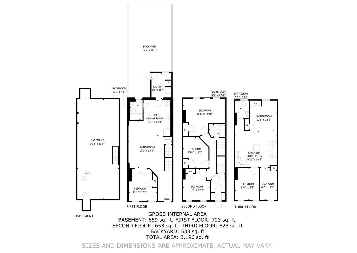 Brooklyn, NY 11221,457 VAN BUREN Street