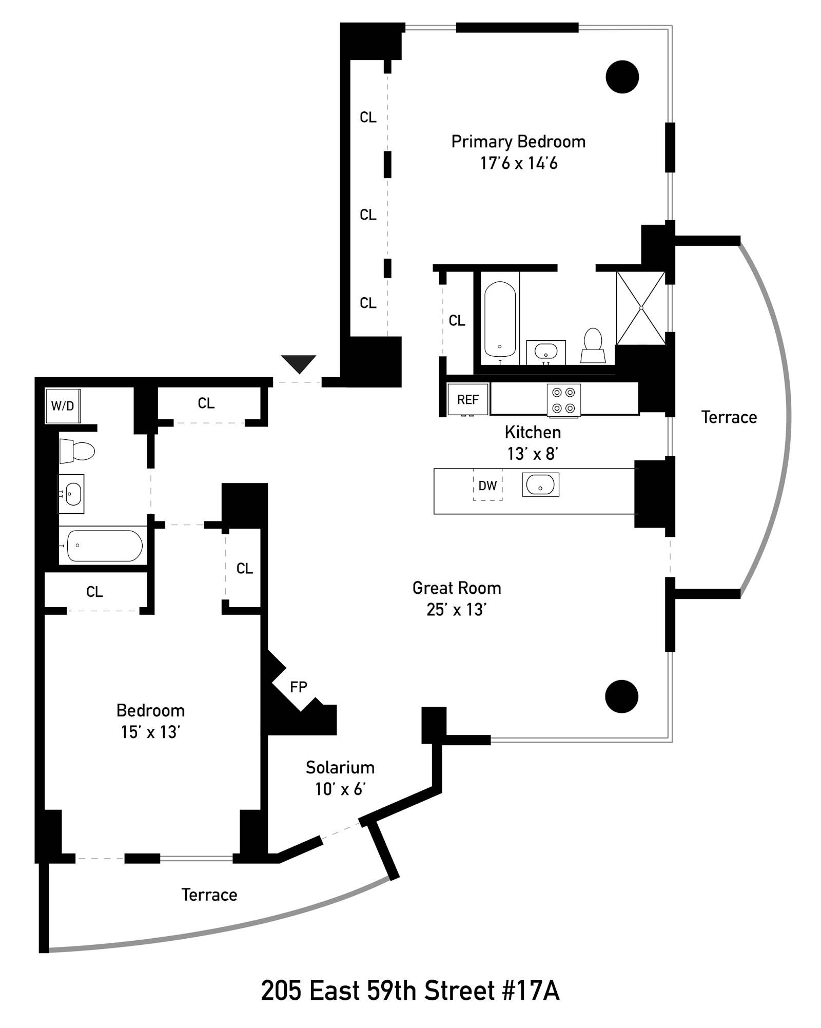 Manhattan, NY 10022,205 E 59TH Street #17A