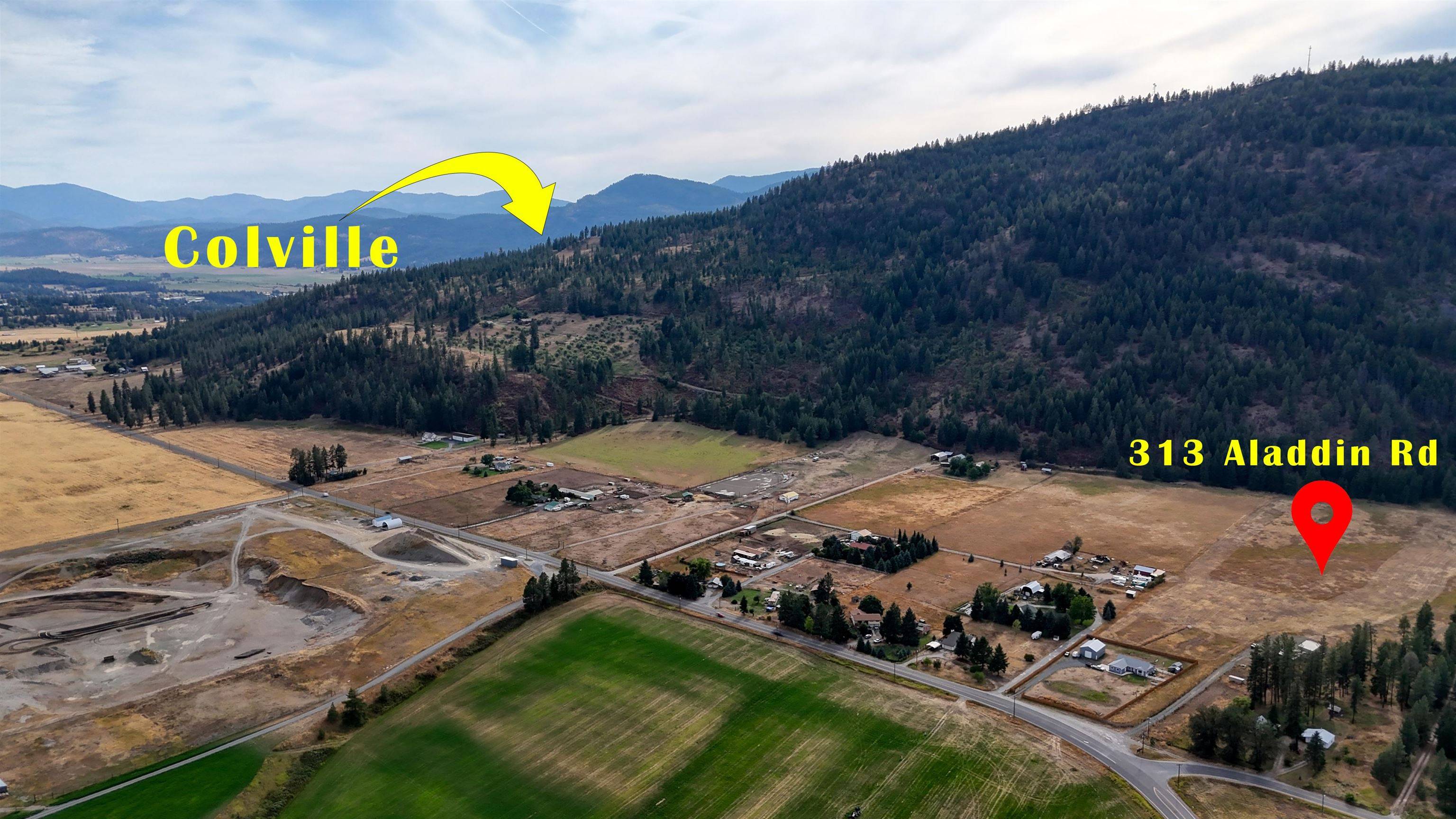 Colville, WA 99114,313 Aladdin Rd