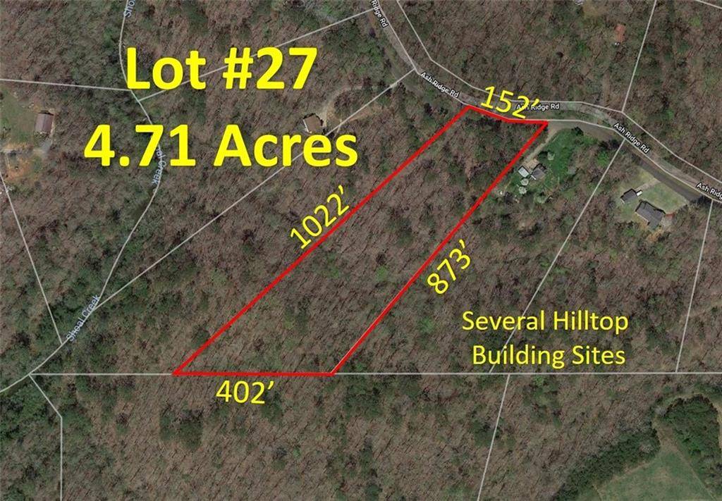 Waleska, GA 30183,Lot 27 Ash Ridge RD