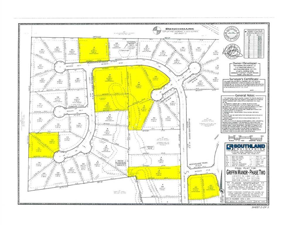 Cartersville, GA 30120,0 Griffin Manor Lots (28 Total Lots)