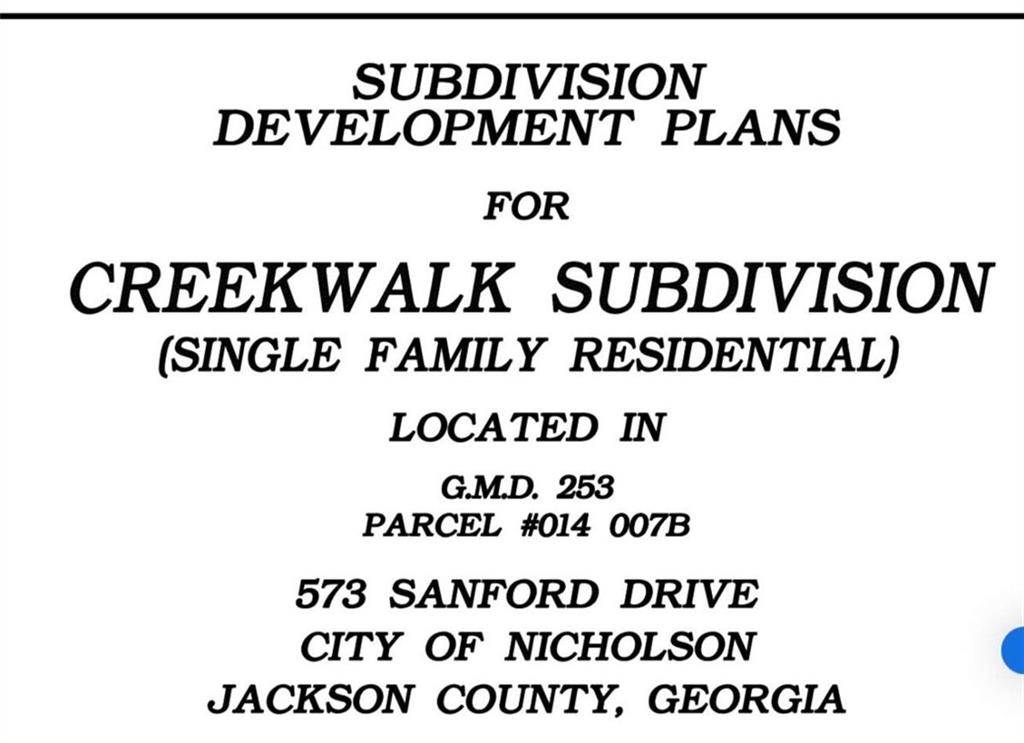 Nicholson, GA 30565,573 Sanford DR