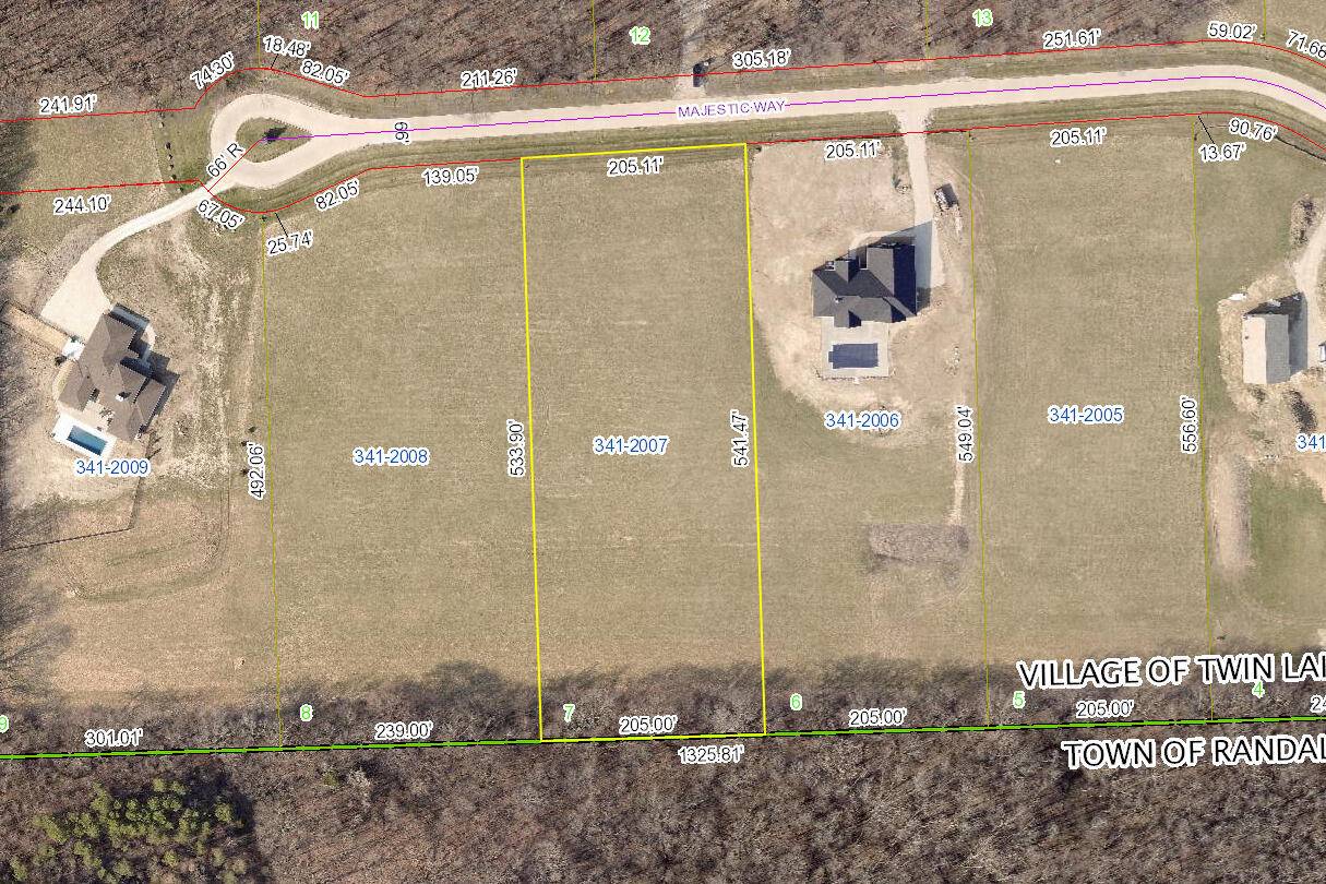 Twin Lakes, WI 53181,Lt7 Majestic Way W