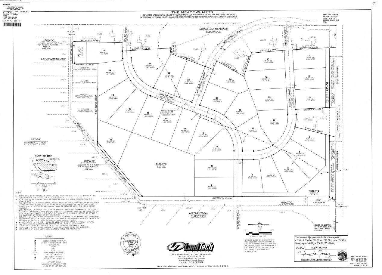 Oconomowoc, WI 53066,Lt8 Baltic Pass