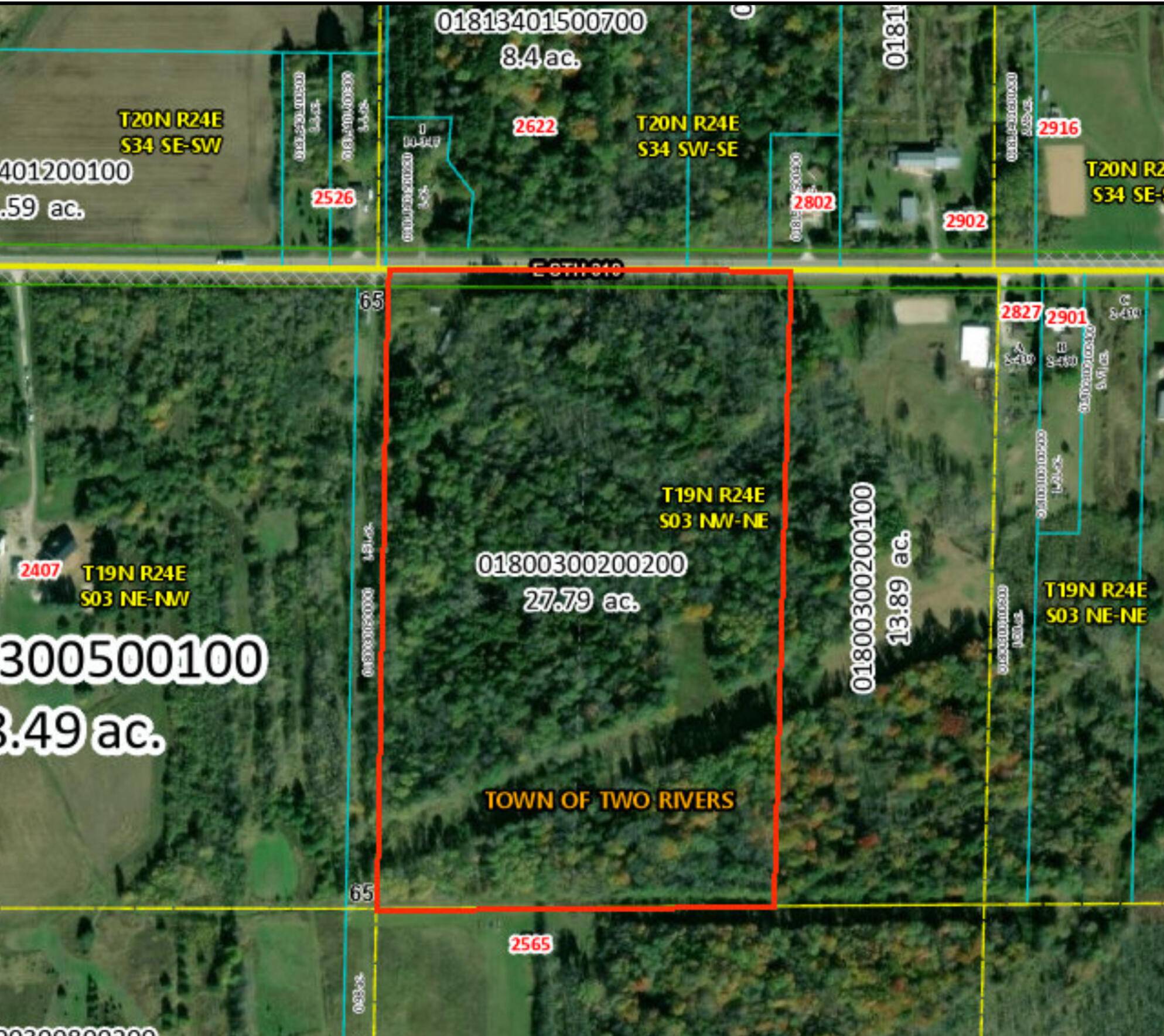 Two Rivers, WI 54241,Lt1 E State Highway 310 -