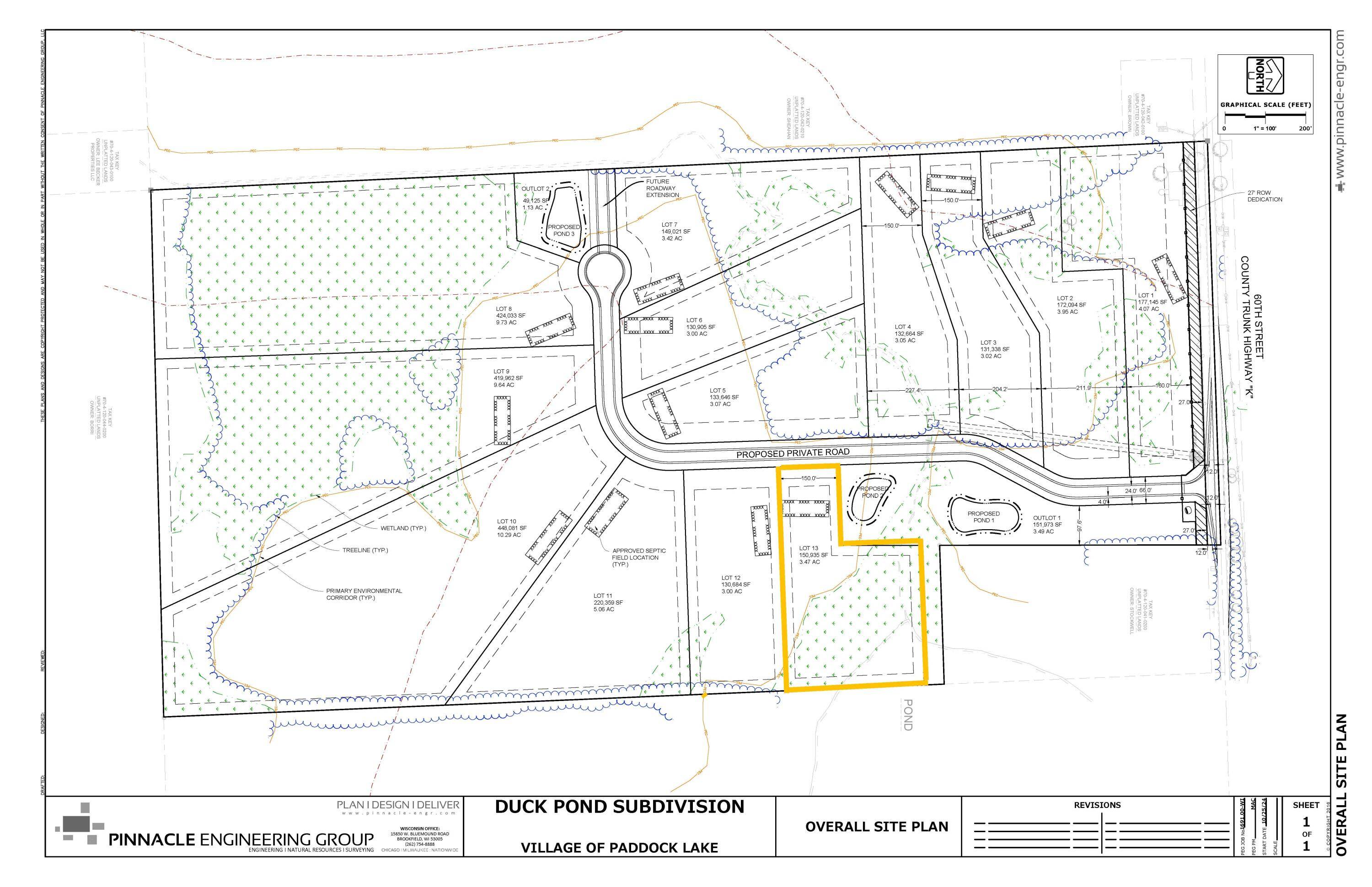 Paddock Lake, WI 53168,Lt13 60th St