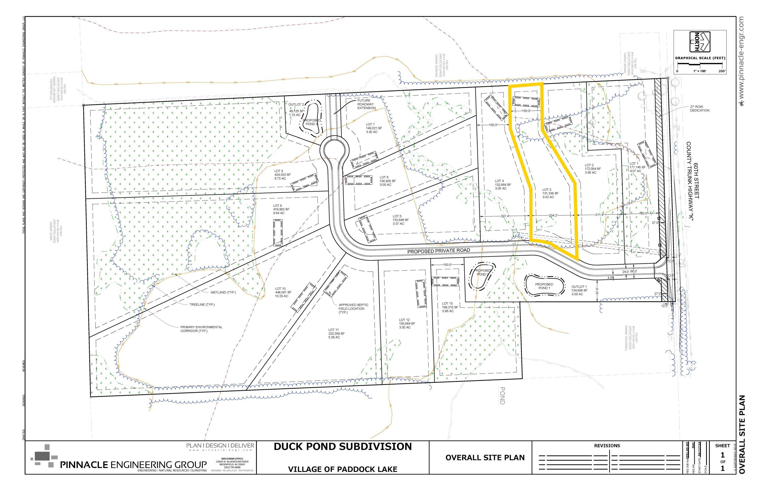 Paddock Lake, WI 53168,Lt3 60th St