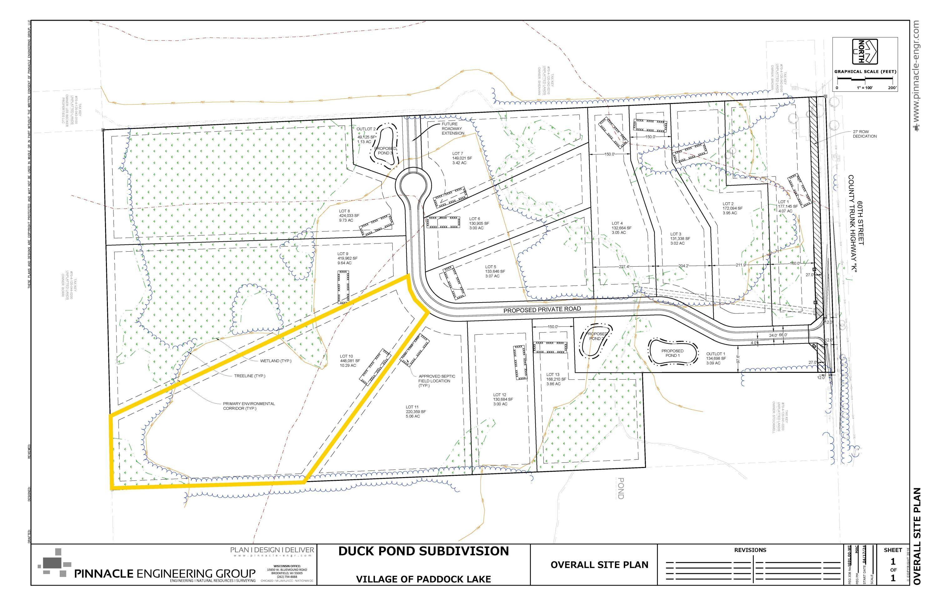 Paddock Lake, WI 53168,Lt10 60th St