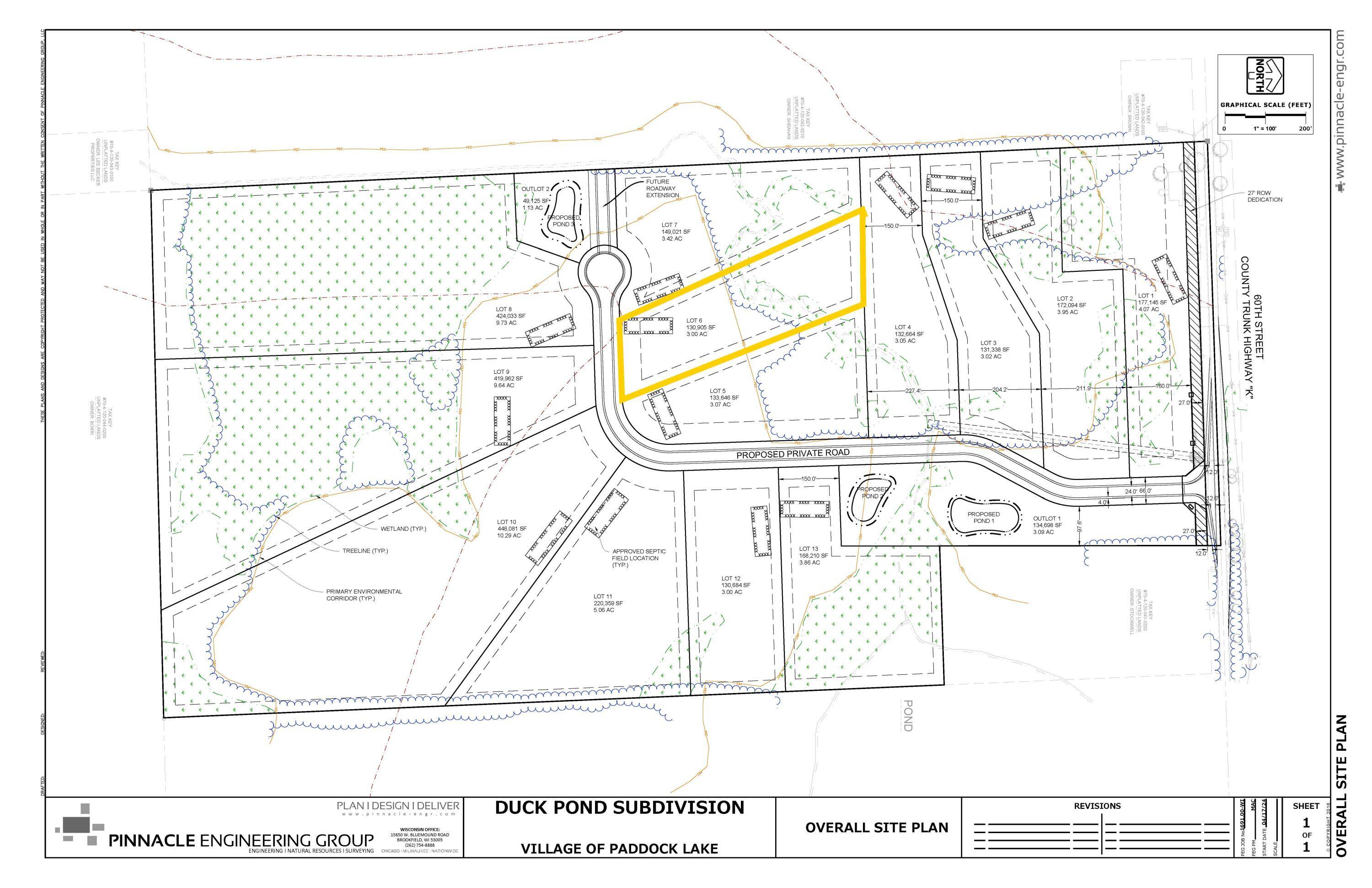 Paddock Lake, WI 53168,Lt6 60th St