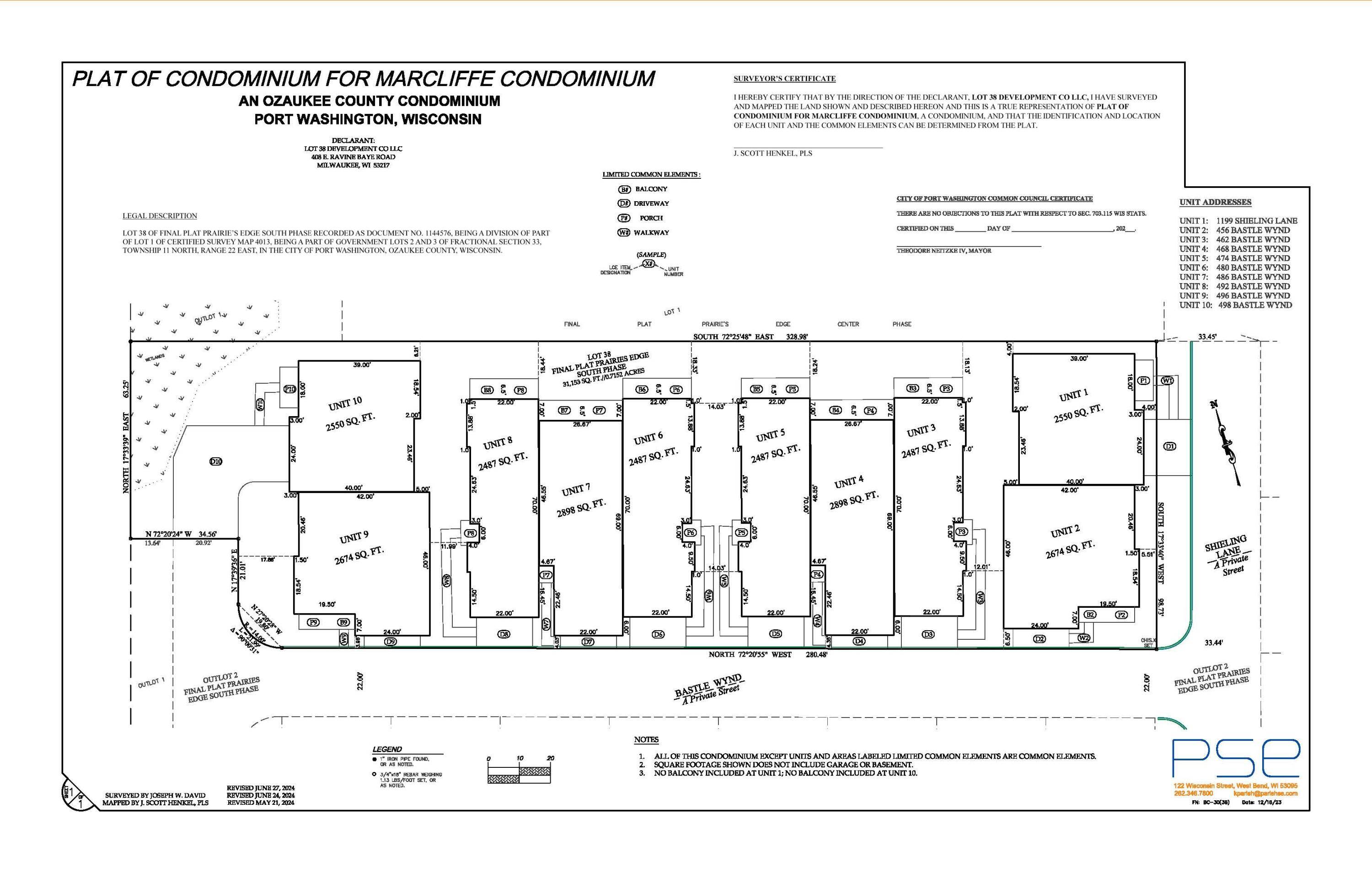 Port Washington, WI 53074,486 Bastle Wynd - Unit 7