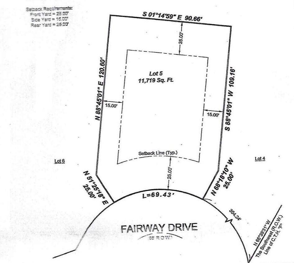 Twin Lakes, WI 53181,Lt5 Fairway Dr