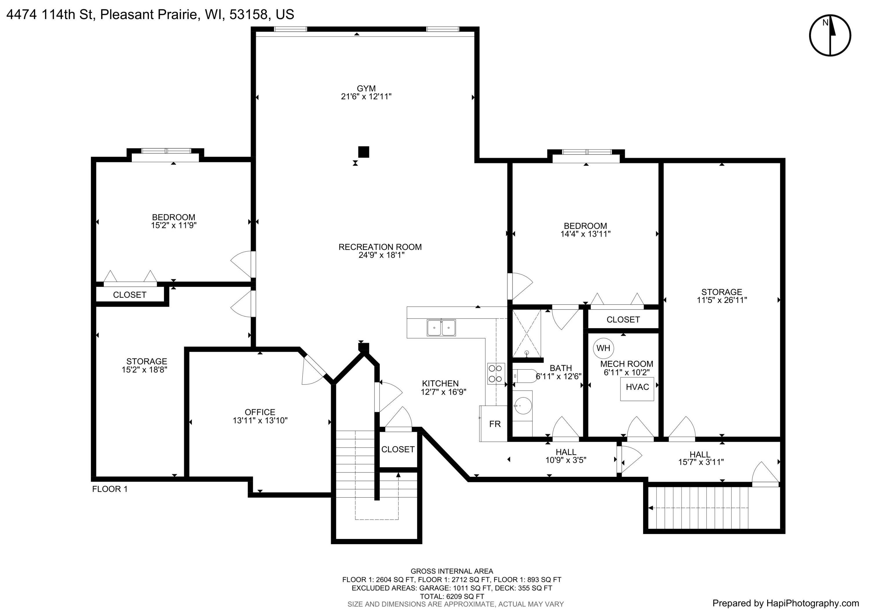 Pleasant Prairie, WI 53158,4474 114th St