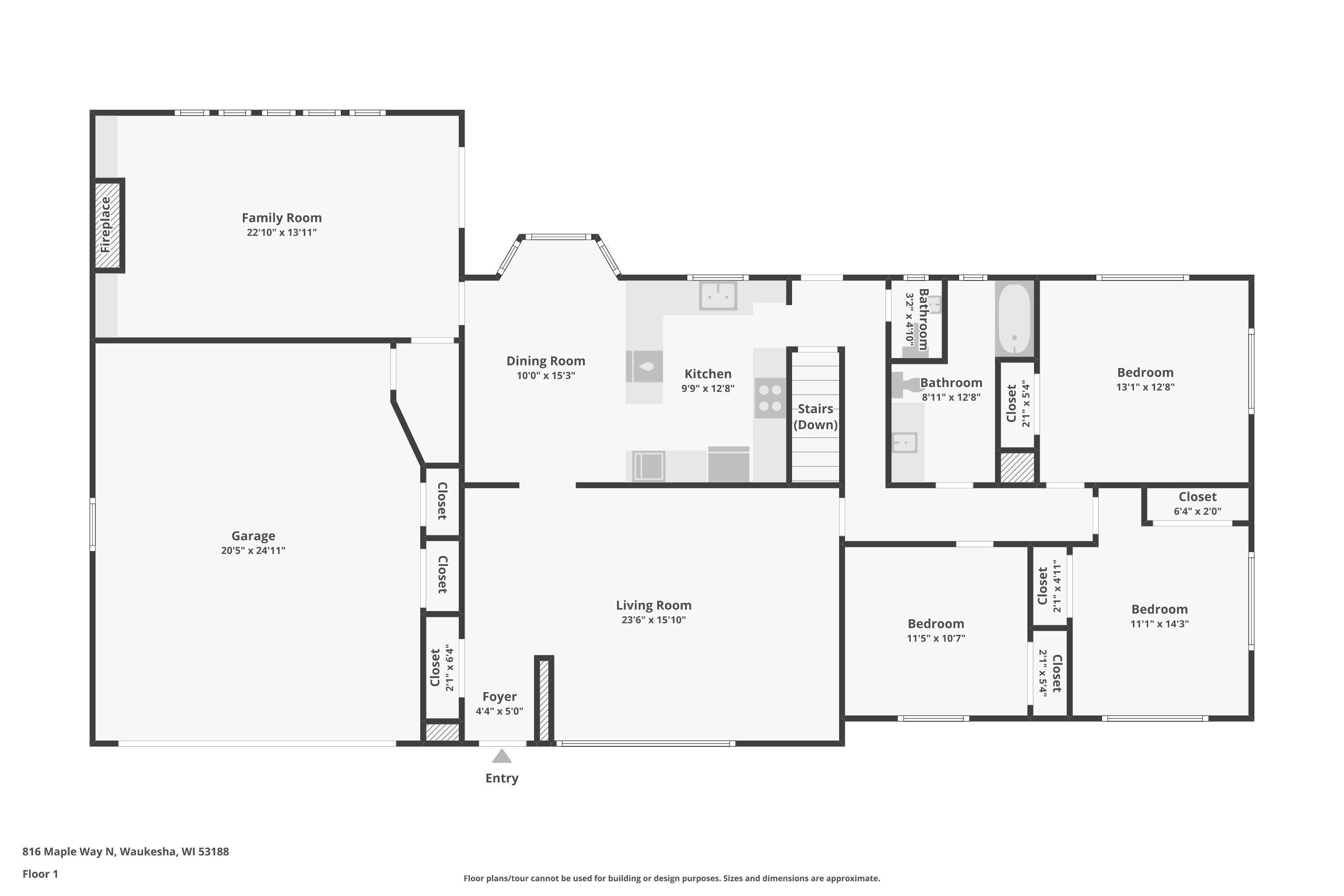 Waukesha, WI 53188,816 Maple Way N