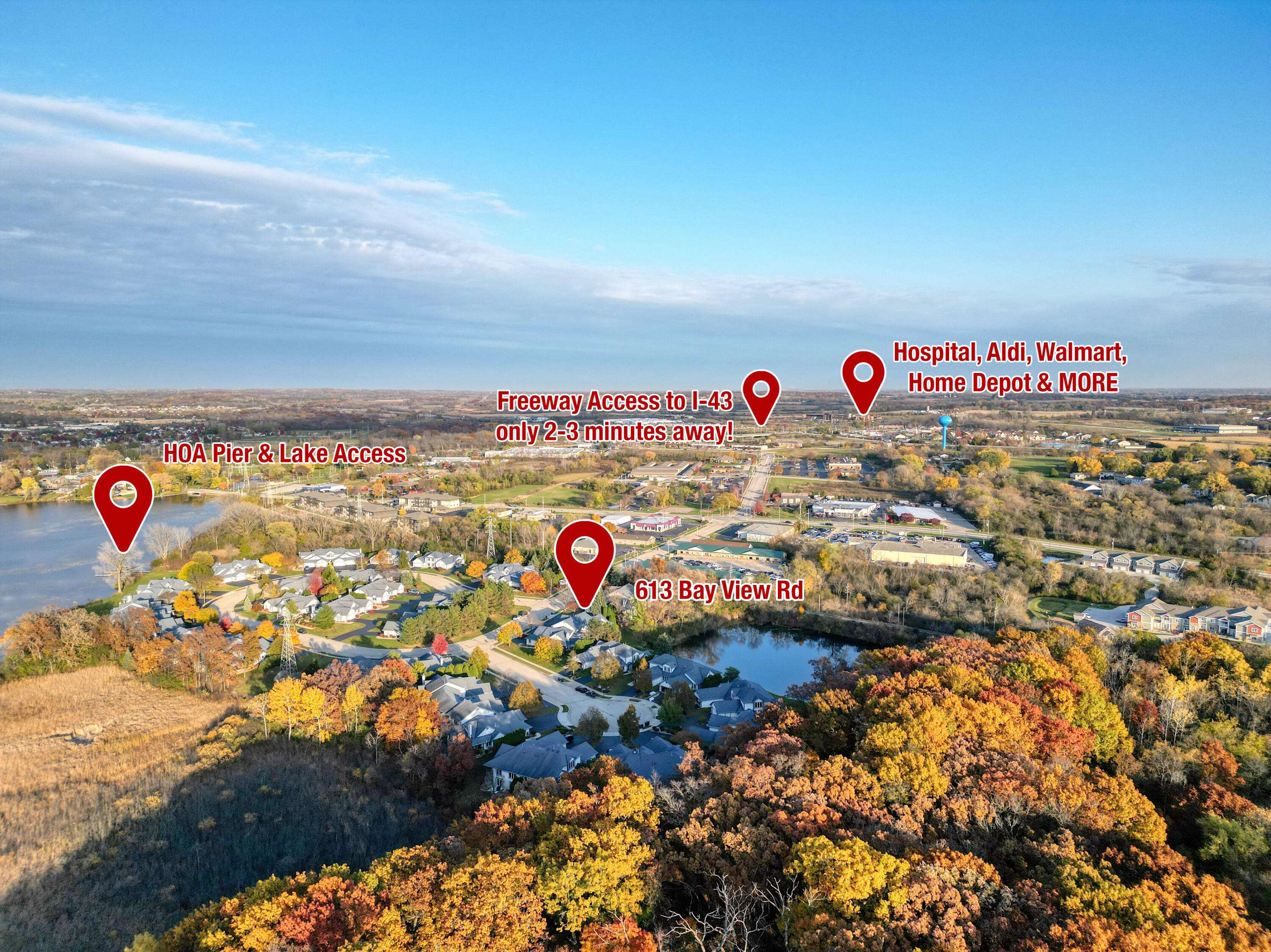 Mukwonago, WI 53149,613 Bay View Rd