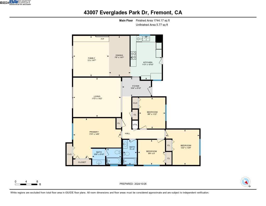 Fremont, CA 94538,43007 Everglades Park Dr