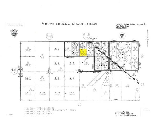 Lucerne Valley, CA 92356,0 Grandview Road