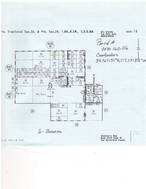 Helendale, CA 92342,6 Bonanza Trail