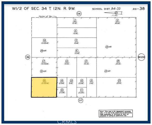 Aerial Acres, CA 93523,0 Sequoia Boulevard