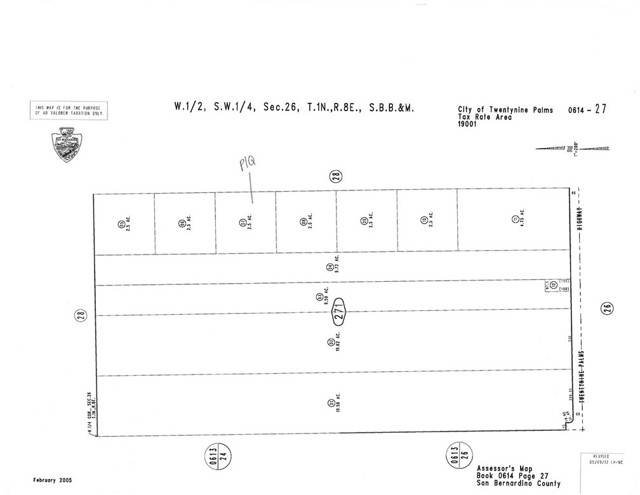 Twentynine Palms, CA 92277,0 Near Paseo Drive