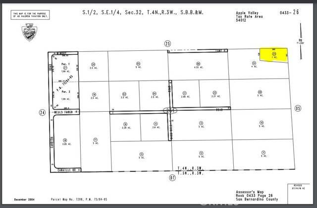 Apple Valley, CA 92308,0 Memory Parcel #0433-261-23 Lane