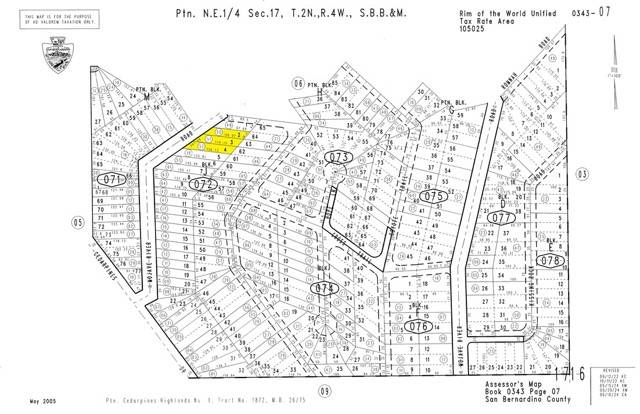Cedarpines Park, CA 92322,0 Mojave River Road