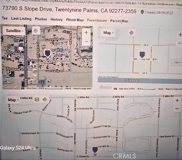 Twentynine Palms, CA 92277,73790 S Slope