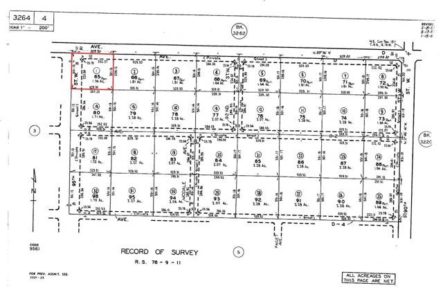 Lancaster, CA 93536,0 Vac/Cor Ave D/95 Stw