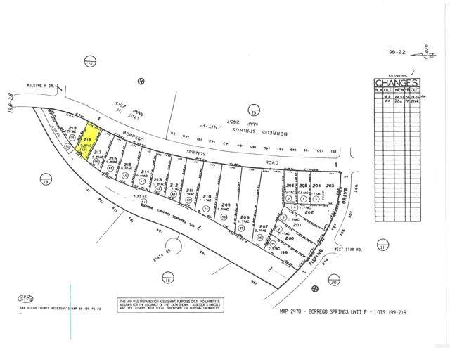 Borrego Springs, CA 92004,Borrego Springs Rd lot 218