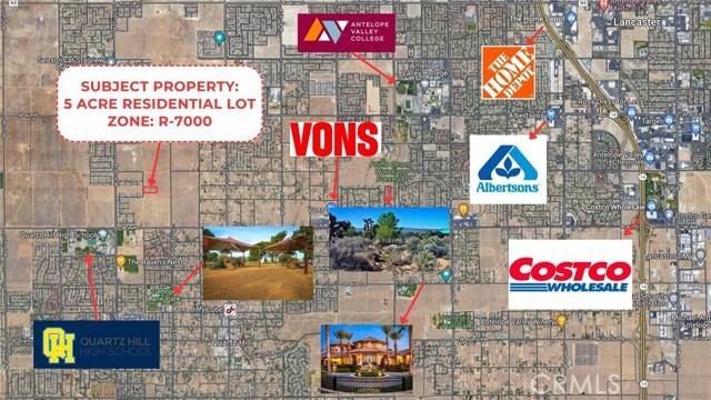 Lancaster, CA 93536,0 Vac/Ave L/Vic 55 St W