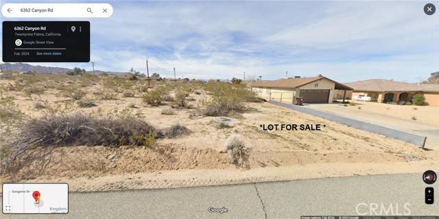 Twentynine Palms, CA 92277,6378 Canyon Road