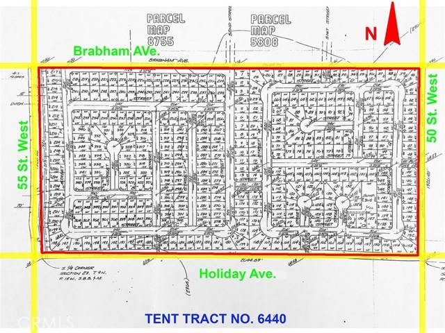 Rosamond, CA 93560,50 W to 55 Street West On Holiday Avenue