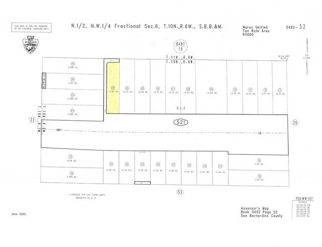 Other - See Remarks, CA 92347,0 Mojave Barstow 58 Highway