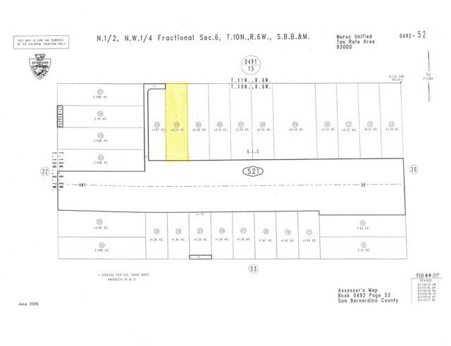 Other - See Remarks, CA 92342,0 Salton Rd. 58 Hwy (Mojave Barstow)