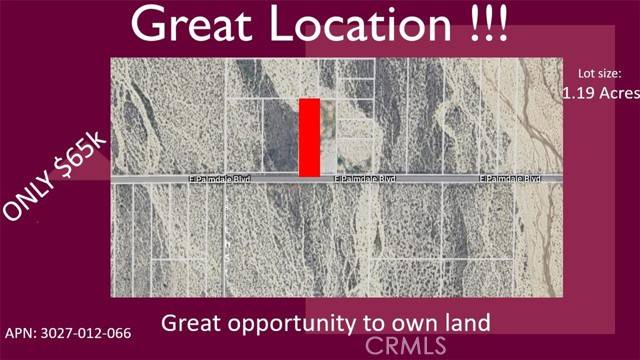 Palmdale, CA 93543,0 COR PALMDALE BL PAV 81 Street East