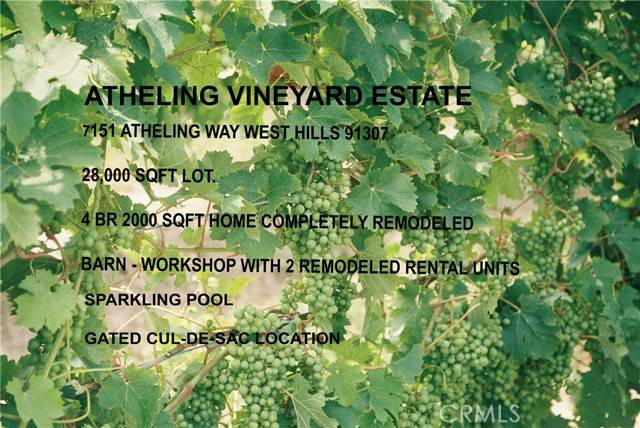 West Hills (los Angeles), CA 91307,7151 Atheling